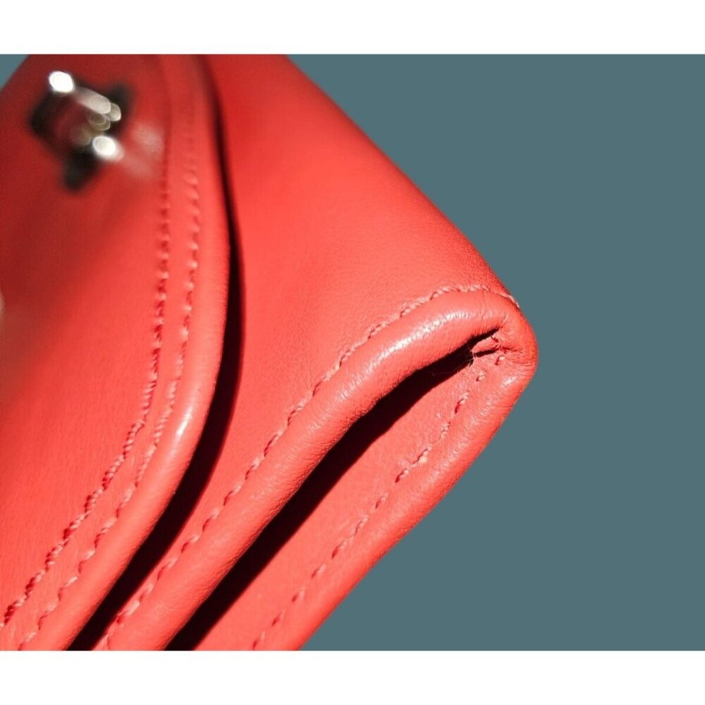 Coach Leather Turn Lock Wallet - Picture 11 of 14